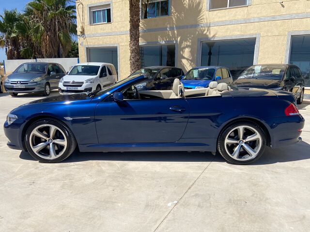 COMING SOON BMW 635D 3.0 CONVERTIBLE AUTO SPANISH RHD IN SPAIN 112000 MILES SUPERB 2008